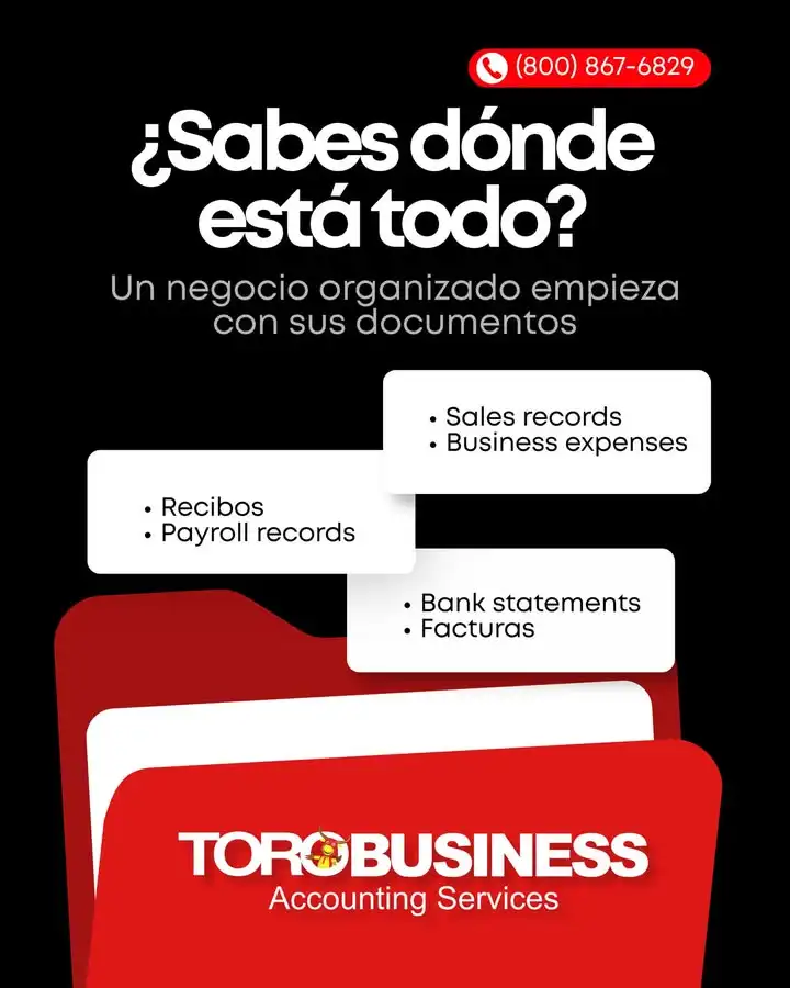 📄 Tu negocio tiene documentos. ¿Pero tienes el control?Recibos, facturas, gastos, ingresos…Pon orden en tus números. ¡No...
